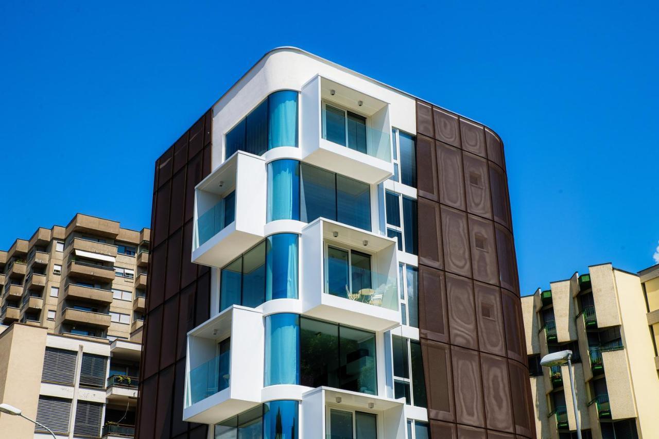 Flat Iron Apartments By Quokka 360 - Modern Building 5 Min From The Centre Of Lugano Viganello Exterior photo