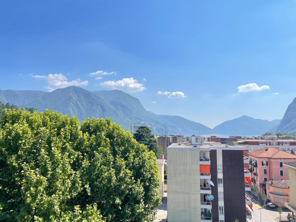 Flat Iron Apartments By Quokka 360 - Modern Building 5 Min From The Centre Of Lugano Viganello Exterior photo